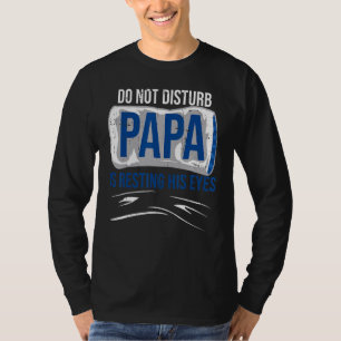 T-shirt Drôle Papa Papa Papa Blague Papa Papa Père Père Gr