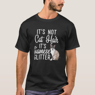 T-shirt Drôle Pas Chat Cheveux C'est Siamese Parties scint