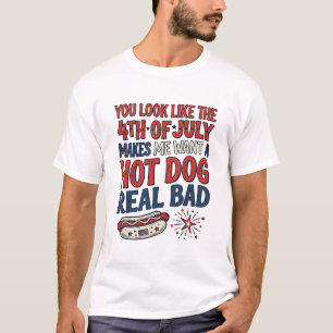 T-shirt drôle patriotique de la fête du 4 juillet