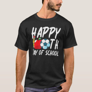 T-shirt Drôle Pcrayon Étudiant Enseignant Happy 100ème Jou