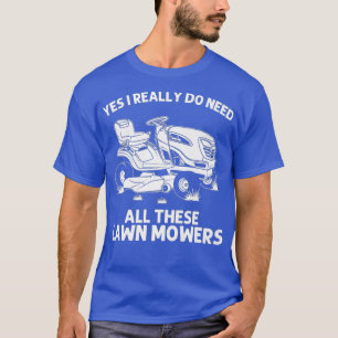 T-shirt Drôle Pelouse Mowing Cadeau Hommes Femmes Lawn Mow