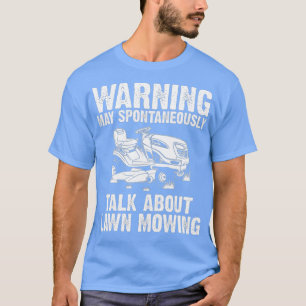 T-shirt Drôle Pelouse Mowing Cadeau Hommes Femmes Lawn Mow