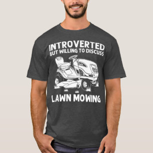T-shirt Drôle Pelouse Mowing Cadeau Hommes Femmes Lawn Mow