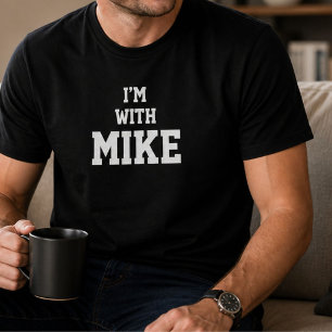 T-shirt Drôle Personnalisé Personnalisé Avec Mike Annivers