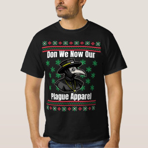 T-shirt Drôle Peste moche style sueur de Noël moche
