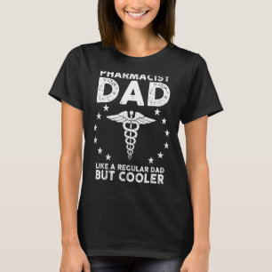T-shirt Drôle Pharmacien Art Pour Papa Homme École Pharmac