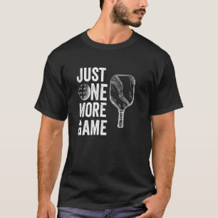 T-shirt Drôle Pickle Ball Juste Un Jeu De Plus