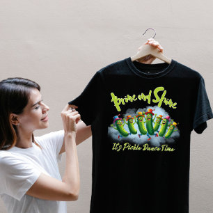 T-shirt Drôle Pickle Dance Party
