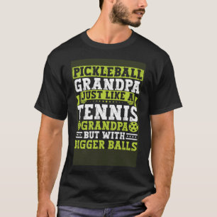 T-shirt Drôle Pickleball Apparel Pickleball Joueur Pour Gr