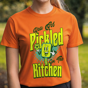 T-shirt Drôle Pickleball Tu As Été Pické