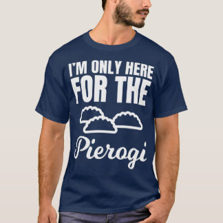 T-shirt Drôle Pierogi Lover Polonais Tee de nourriture