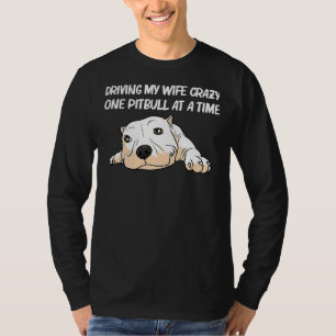 T-shirt Drôle Pitbull Pour Hommes Papa Pet Canine Chien Ch