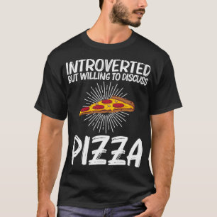 T-shirt Drôle Pizza Art Pour Hommes Femmes Enfants Italien