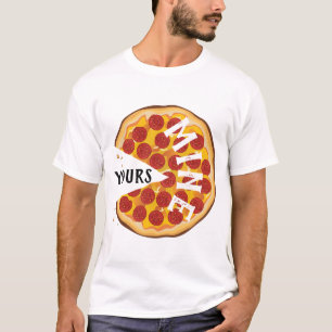 T-shirt Drôle pizza pepperoni mignonne foodie party