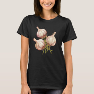 T-shirt Drôle Plantes d'ail