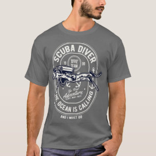 T-shirt Drôle Plongée sous-marine Cadeau Humoristique Pour