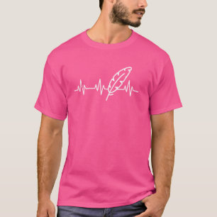 T-shirt Drôle Plume battement de coeur Oiseaux Oiseaux Ois