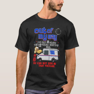 T-shirt Drôle Postal Worker Quote Mail Homme Carrier Homme