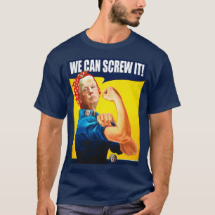 T-shirt Drôle Poster vintage de Trump "Nous pouvons le fa