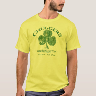 T-shirt drôle potable irlandais 2 d'équipe de