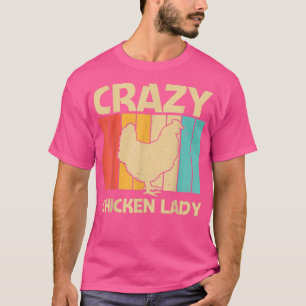 T-shirt Drôle Poulet Art Pour Femmes Maman Poulet Producte