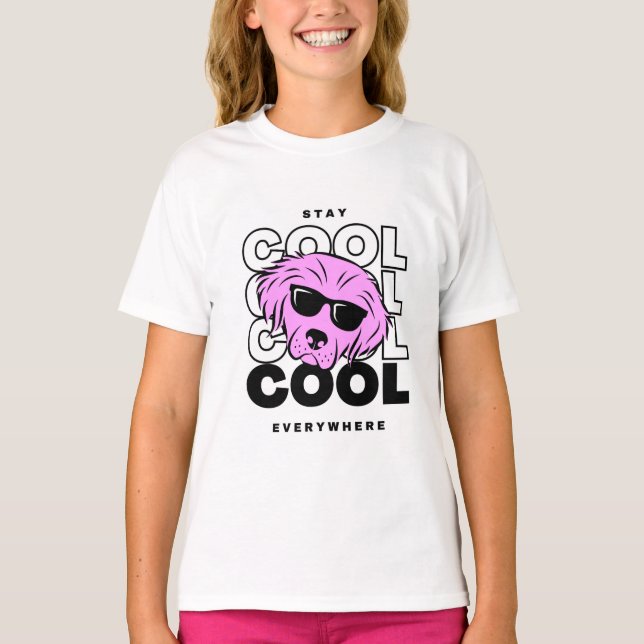 t-shirt drôle pour enfants (Devant)