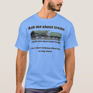 T-shirt Drôle pour les fans de train