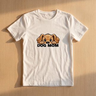 T-shirt drôle pour maman de chien et amoureux des