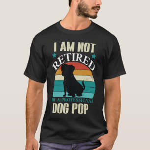T-shirt drôle pour retraité - Je ne suis pas à la 