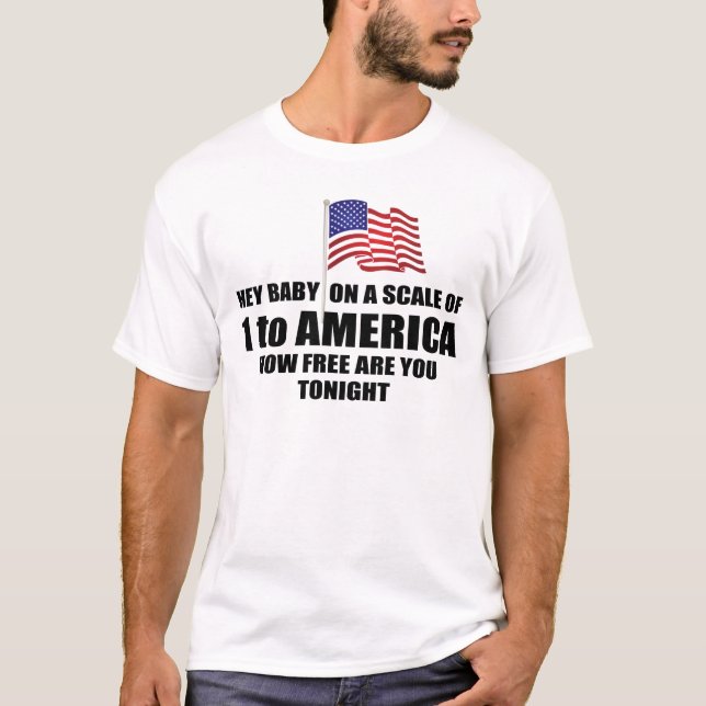 T-shirt Drôle prenez la ligne, combien libres êtes vous ce (Devant)