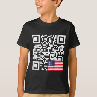 T-shirt Drôle président du Qr Trump 4547 Trump Danser Fla