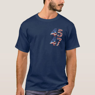 T-shirt Drôle Président QR Trump Danser Scan Et Danse