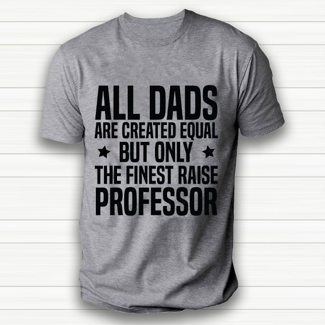T-shirt Drôle professeur de chimie Papa White (Funny Chemistry Professor Dad White T-Shirt)
