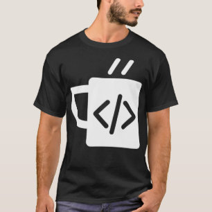 T-shirt Drôle Programmeur développeur de café JavaScript C