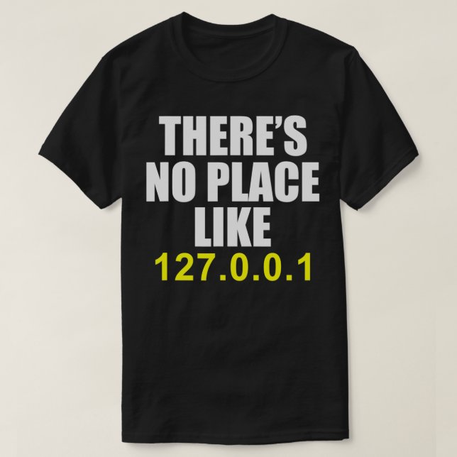 T-shirt Drôle Programmeur Graphique Codeur Développeur IT  (Design devant)