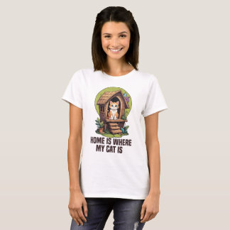 T-shirt Drôle propriétaire de chats disant