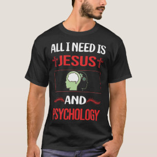 T-shirt Drôle Psychologie Jésus