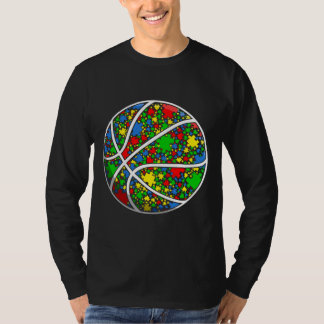 T-shirt Drôle Puzzle Sensibilisation sur l'autisme de bask