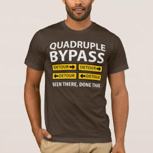 T-shirt Drôle quadruplez le survivant de chirurgie