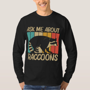 T-shirt Drôle Raccoon Design Pour Hommes Femmes Common Rac