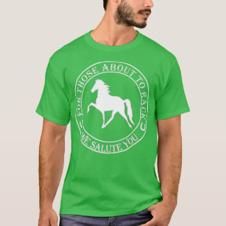 T-shirt Drôle Racing Horse T Tennessee Walking Horse