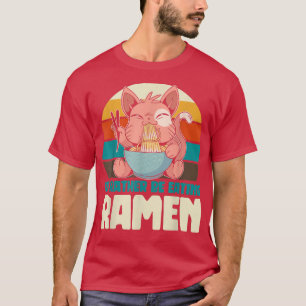 T-shirt Drôle Ramen Nourriture Nouilles Japonais Anime Amo