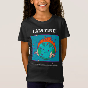 T-Shirt Drôle Réchauffement climatique de la Terre Je vais