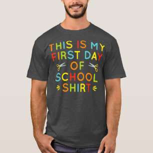 T-shirt Drôle Retour À La Conception De L'École Pour Les É