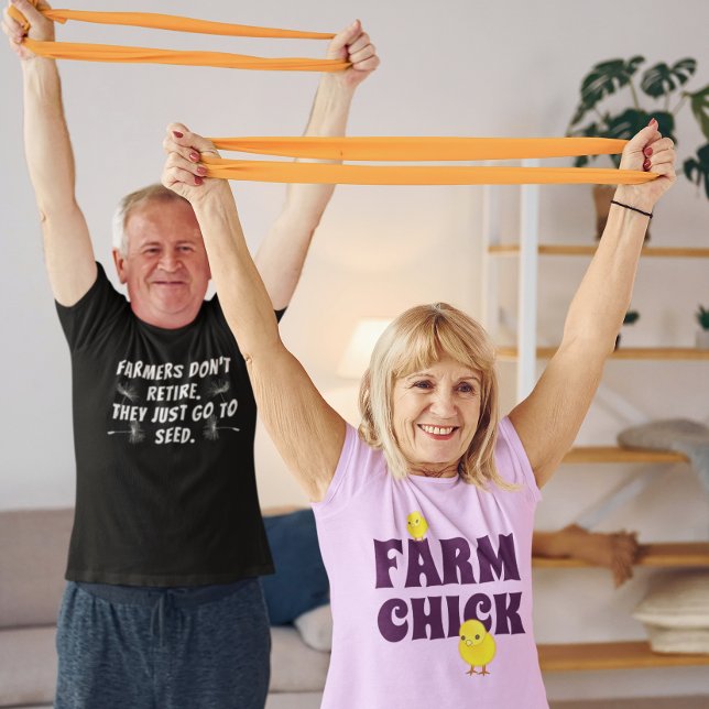 T-shirt Drôle Retraite des agriculteurs (Créateur téléchargé)