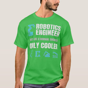 T-shirt Drôle Robotique Ingénieur définition Engi désorgan
