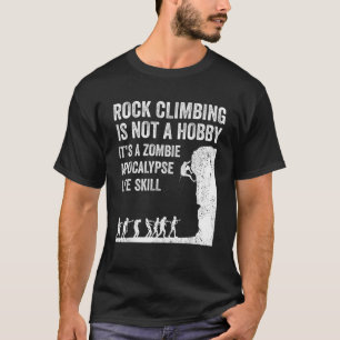 T-shirt Drôle Rock Climber Cadeau Pour Hommes Femmes Cool