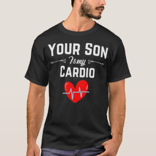 T-shirt Drôle Romantique disant Votre Fils Est Mes Hommes 