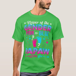 T-shirt Drôle Rose Ou Papaw Bleu Vous Aime Genre Révélatio