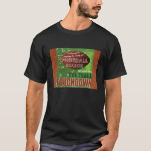 T-shirt Drôle Sa Saison De Football